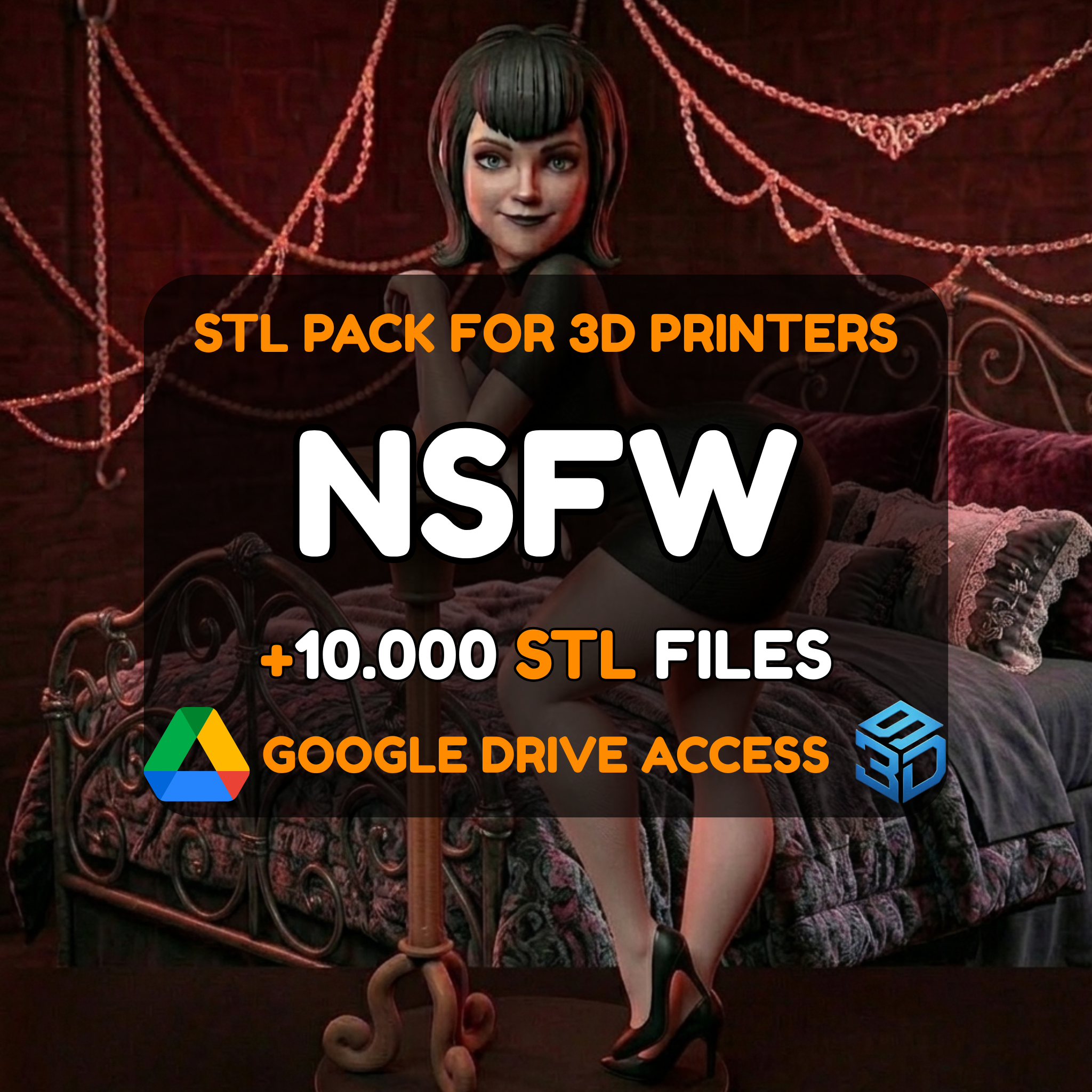 NSFW STL Pack – 10,000+ Artistic Anatomy & Adult Figure Models For 3D Printers